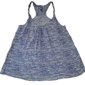 Converse One ☆ Star Blue/White Racer Back Tank With Twisted Straps Size Small